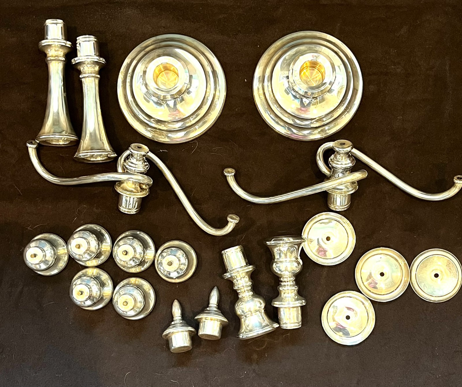 Twisted Branch Candelabras Sterling 950 ~ Puritan ~ Multi combinations 2 avail