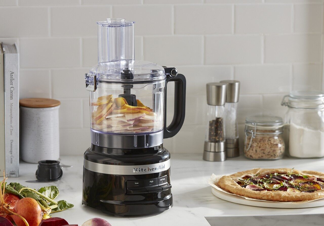 KitchenAid Refurbished 7-Cup Food Processor Bundle, RKFP0718