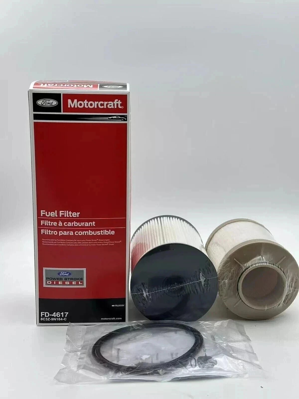 Motorcraft FD-4617 and FL-2016 Combo Pack of 2 | Genuine OEM Oil & Fuel Filter.