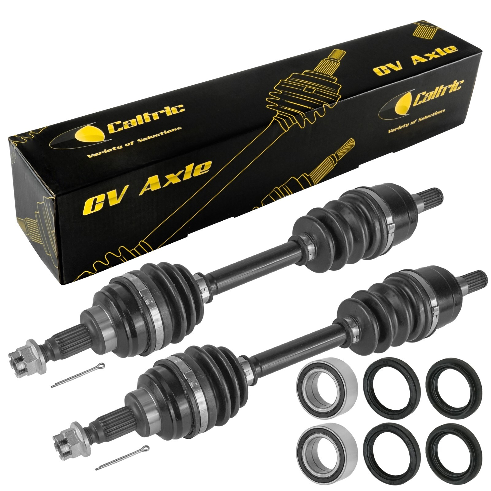 Front Left & Right CV Joint Axle For Honda Fourtrax 300 TRX300FW 4X4 1988-2000