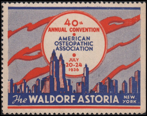 US 40th annual convention of the American Osteopathic Assn
