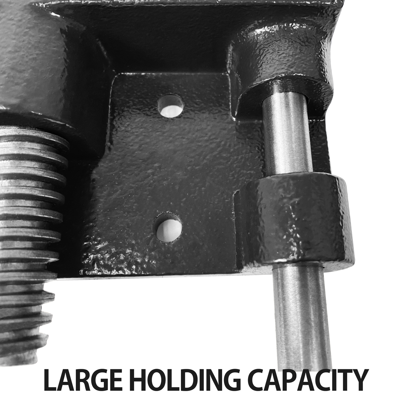 HFS(R) 7 Inch Woodworking Bench Vise, Heavy Duty Front Screw Vise