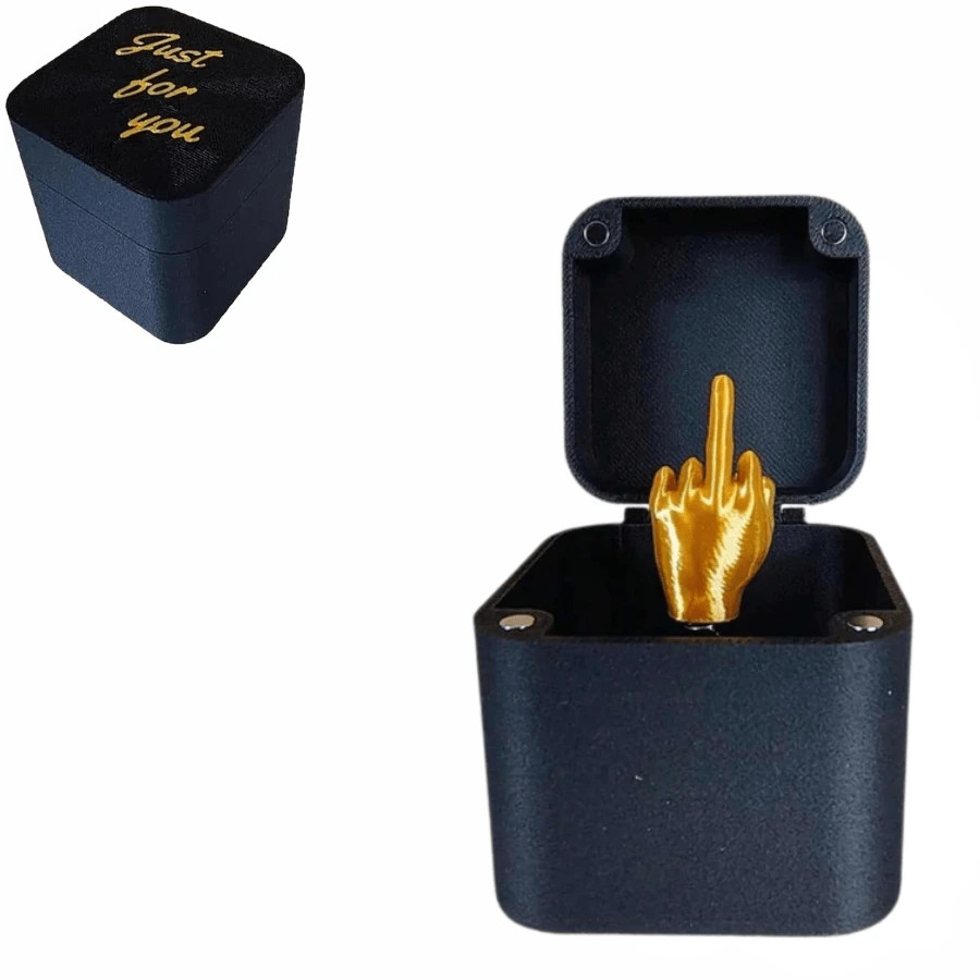 Prank Hand Pop-Up Gift Box 1pcs Middle Finger Double Prank Surprise Gift Box