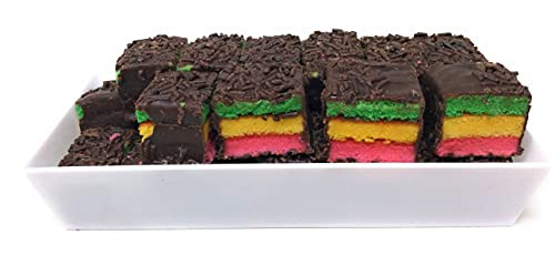 Carlotta's Authentic Italian Rainbow Cookies | 13 Ounces