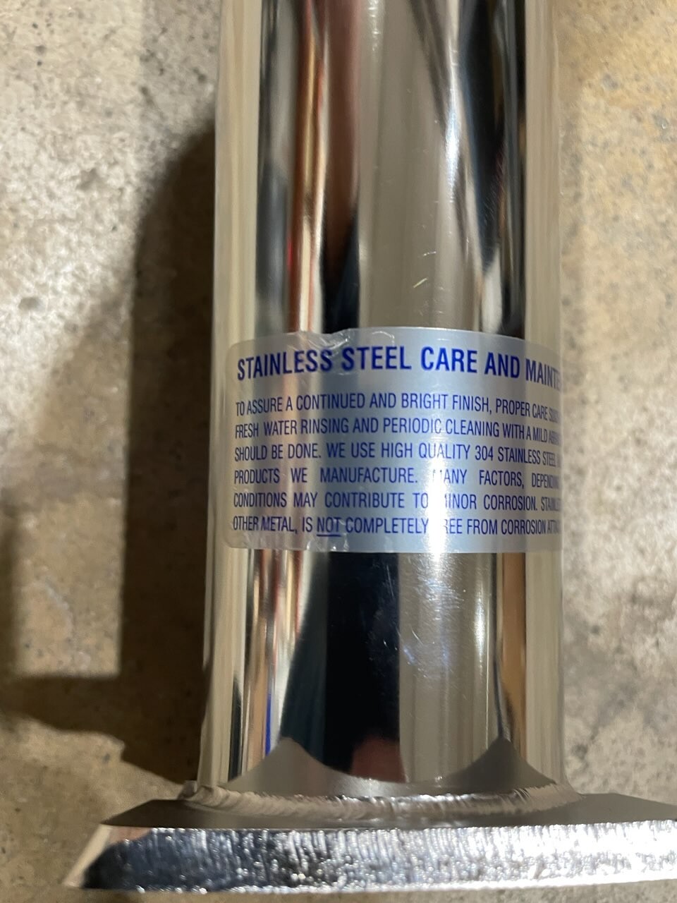 Yamaha Boat Table Stanchion F3H-U4814-01-00