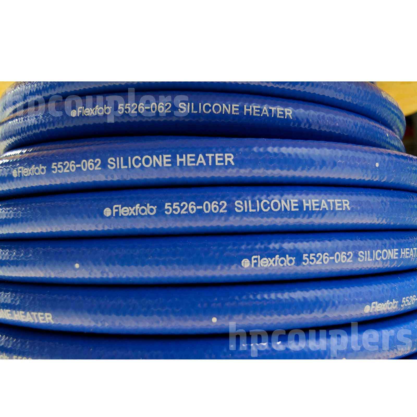 5/8" ID FlexFab 5526 Blue Silicone Heater Hose 16mm 350F Radiator Coolant .63"