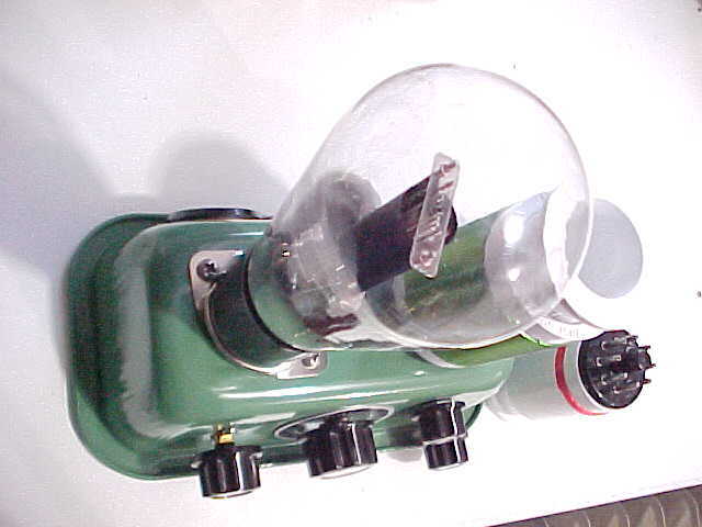 SCHEMATIC ONLY GLOW-BULB 42 TUBE SHORTWAVE/AM BCDST REGEN (535khz to 14.8mhz)