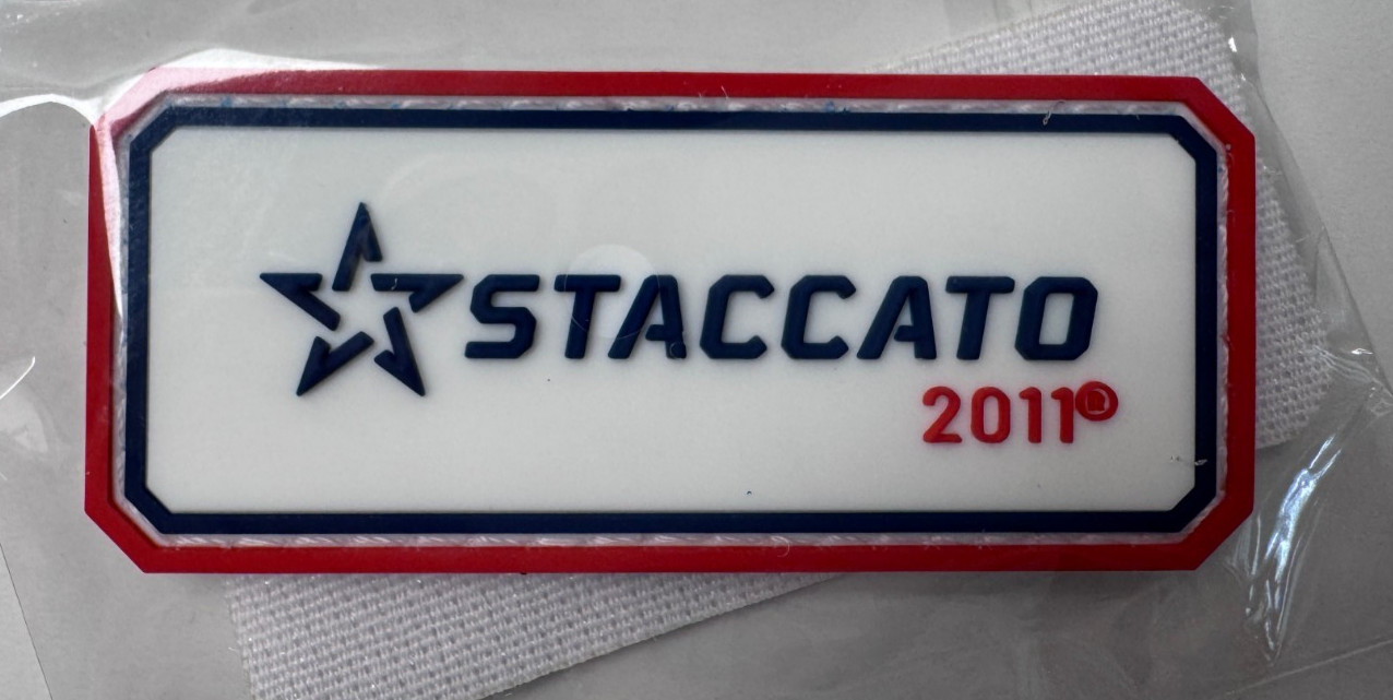 Shot Show 2026 Staccato HD Morale Red White Blue Tactical Patch