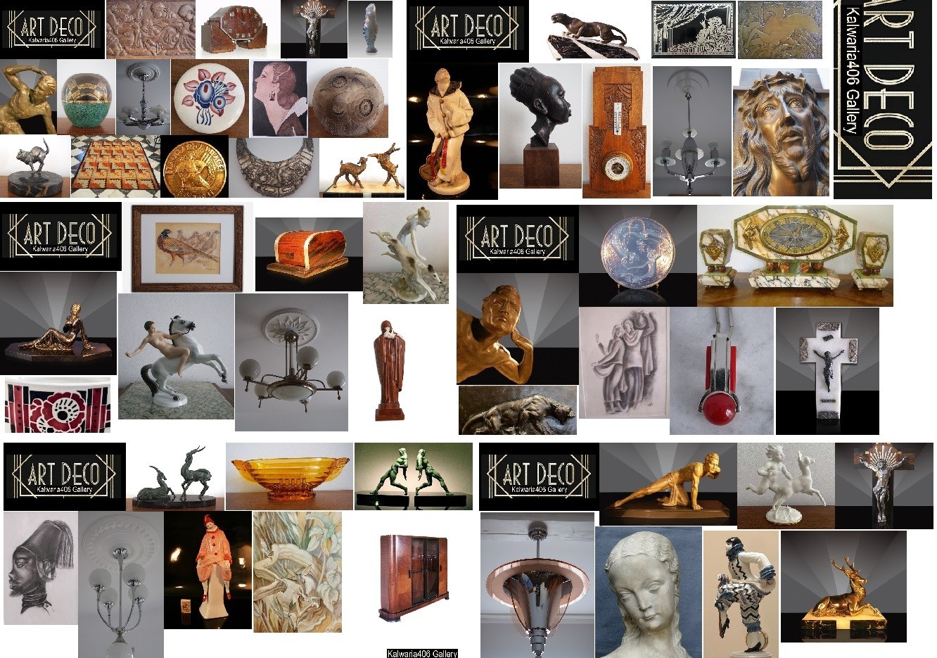 Cubism. Antique French Art Deco Bakelite Writing Set, C .1920