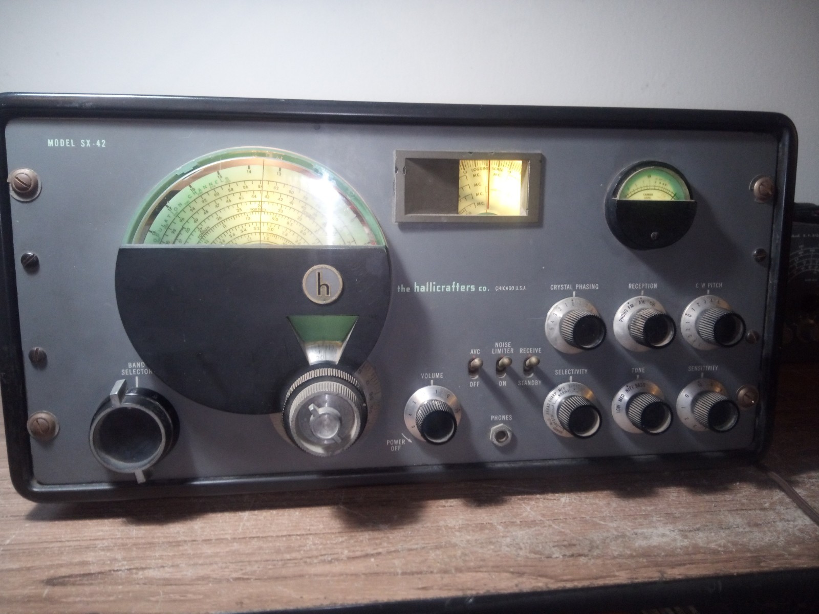 Hallicrafters SX-42  Receiver For Restoration Check Out All 22 Pics