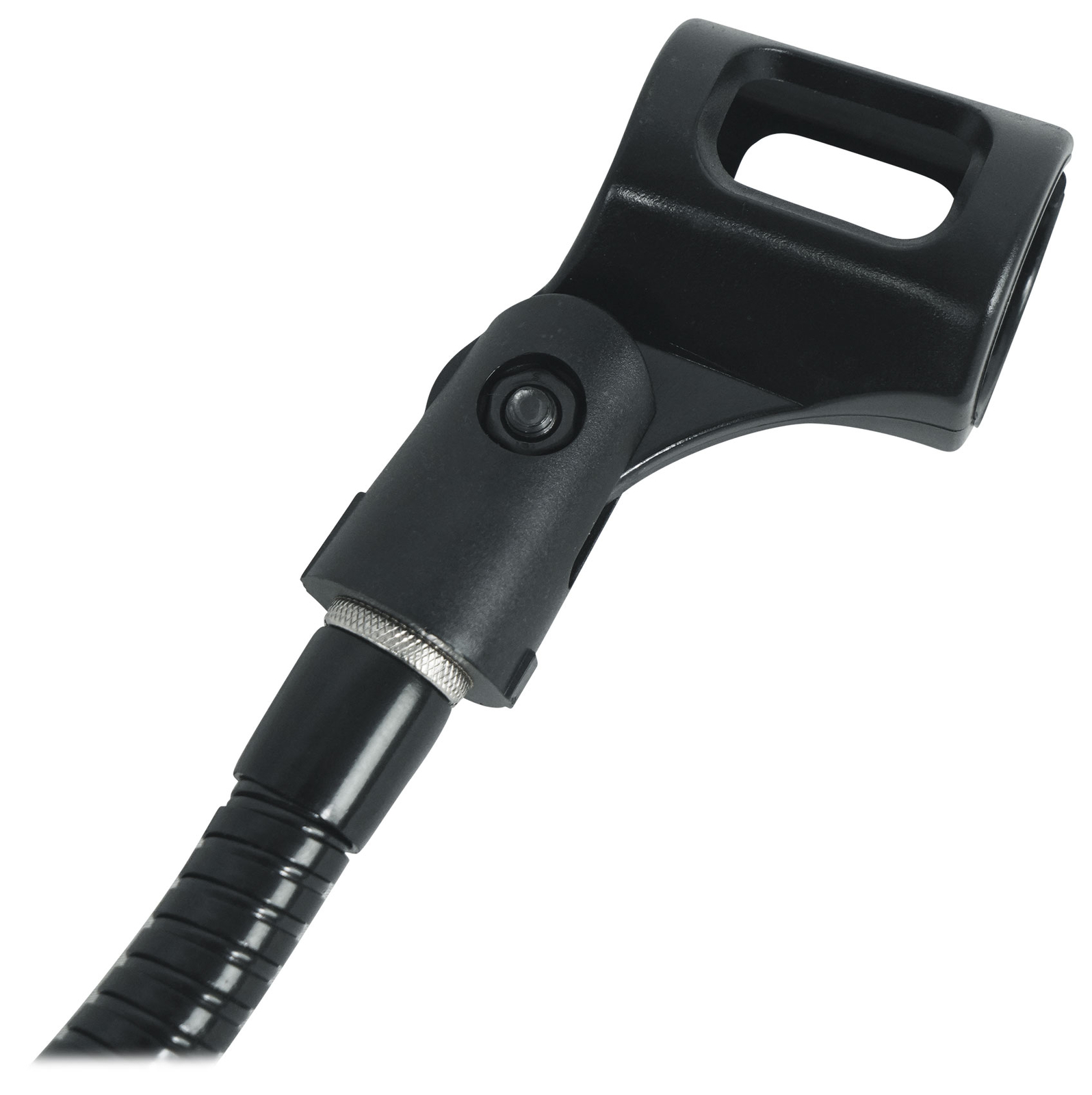 Rockville GN20 20" DJ Gooseneck Microphone Stand, Clamps to Any Table or Stand