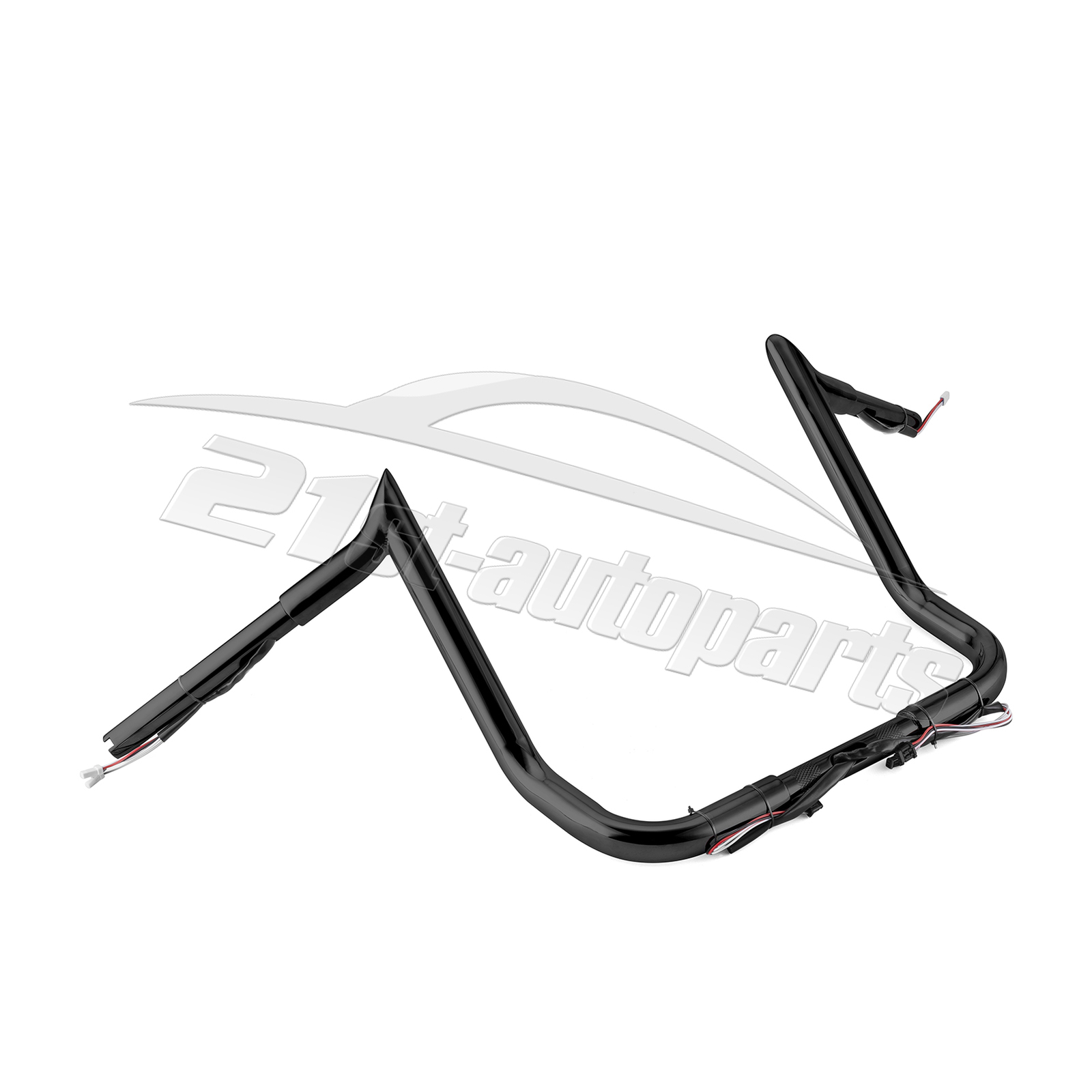 Pre-Wired 12" Meathook Bar Handlebar For Harley Street Glide Special 2014-2023