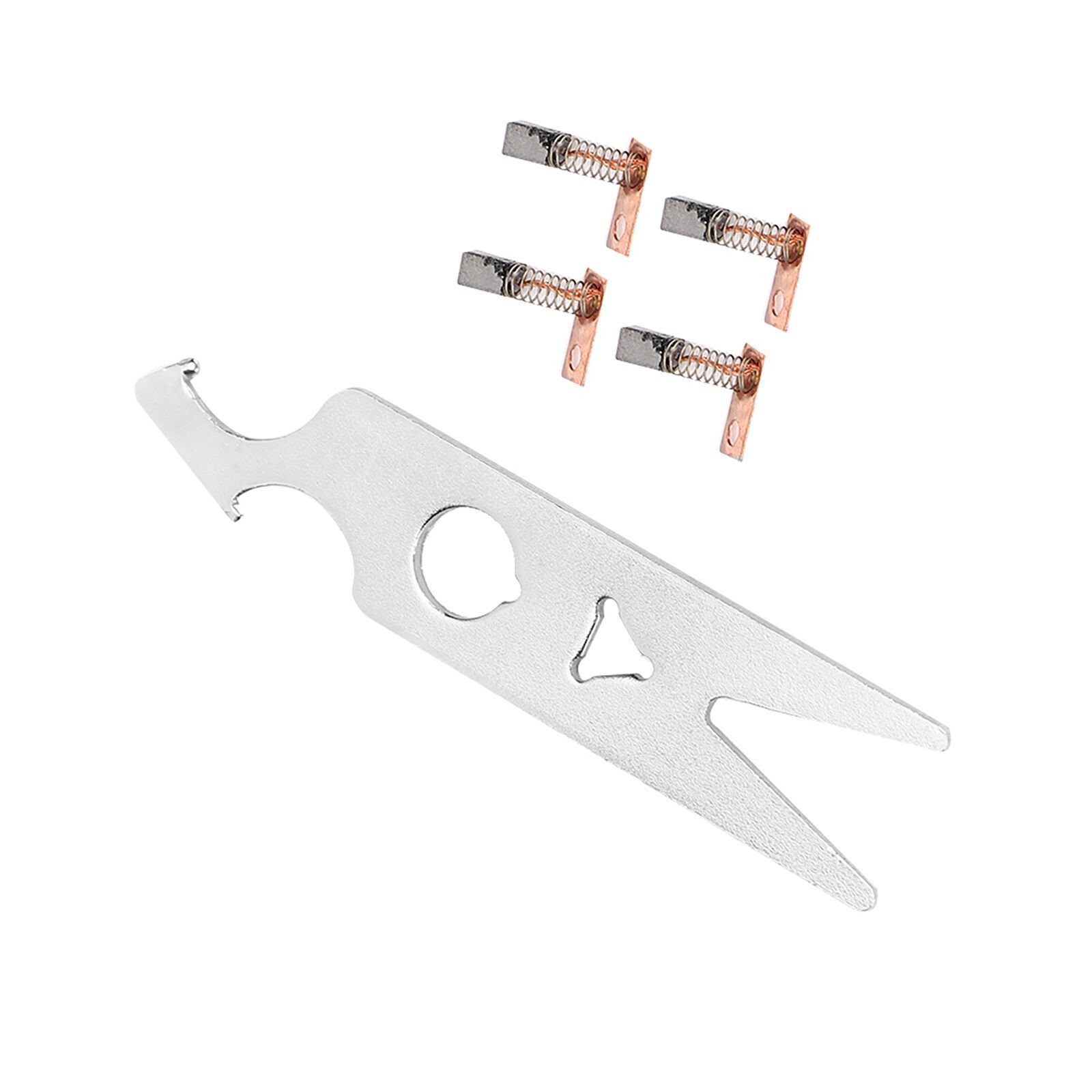 2 Pairs Carbon Brush Wrench Set Nail Drill Handpiece Accessory Replacement Part