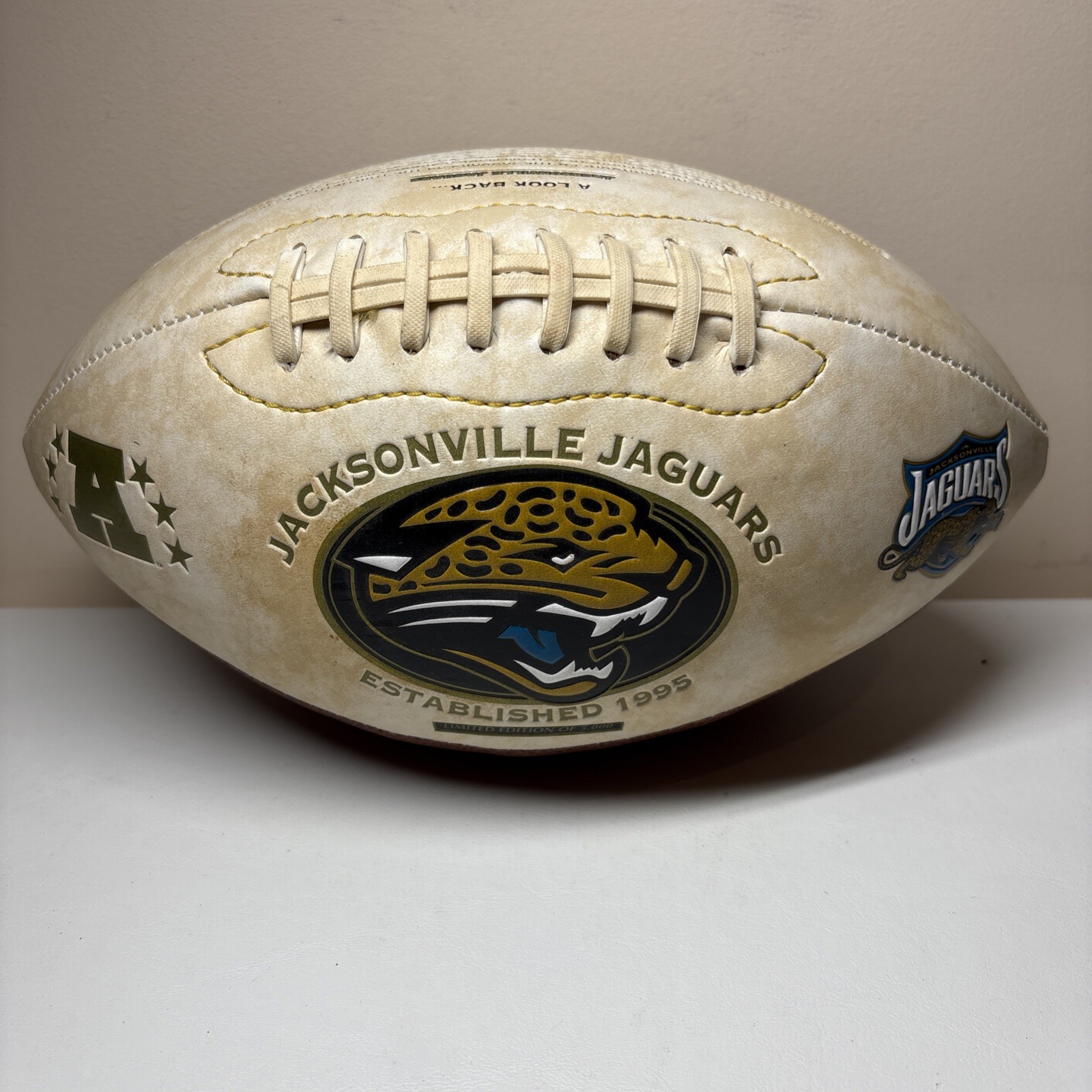 Jacksonville Jaguars Limited Edition/5000 Rare Fotoball