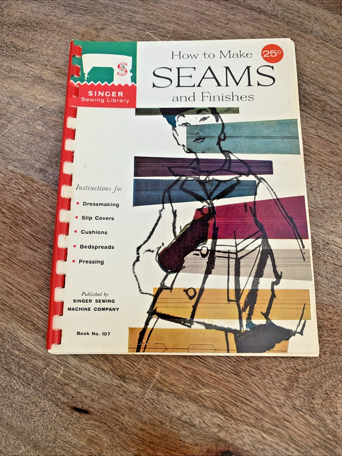 Lot Vintage 1940-60s Sewing Booklets from Simplicity Singer Making Dresses Seams