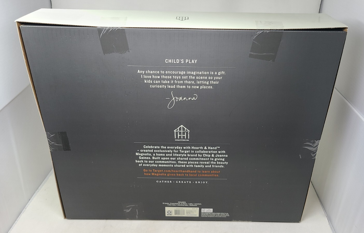 Hearth and Hand with Magnolia Wood Toy Bookshop Set - New-Factory Sealed