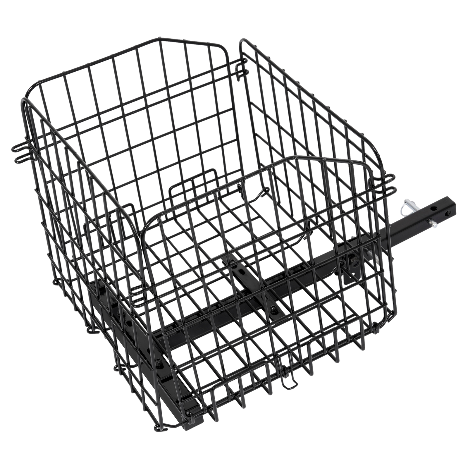 New For Most Mobility Scooters Sturdy Steel Black Folding Rear Basket Accessory