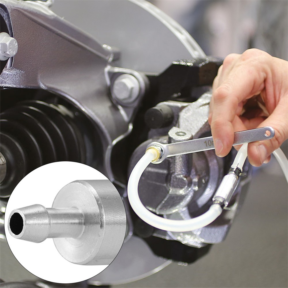 Clutch Brake Bleeder Hose One Way Valve Tube Bleeding Tool Kit Motorcycle Car