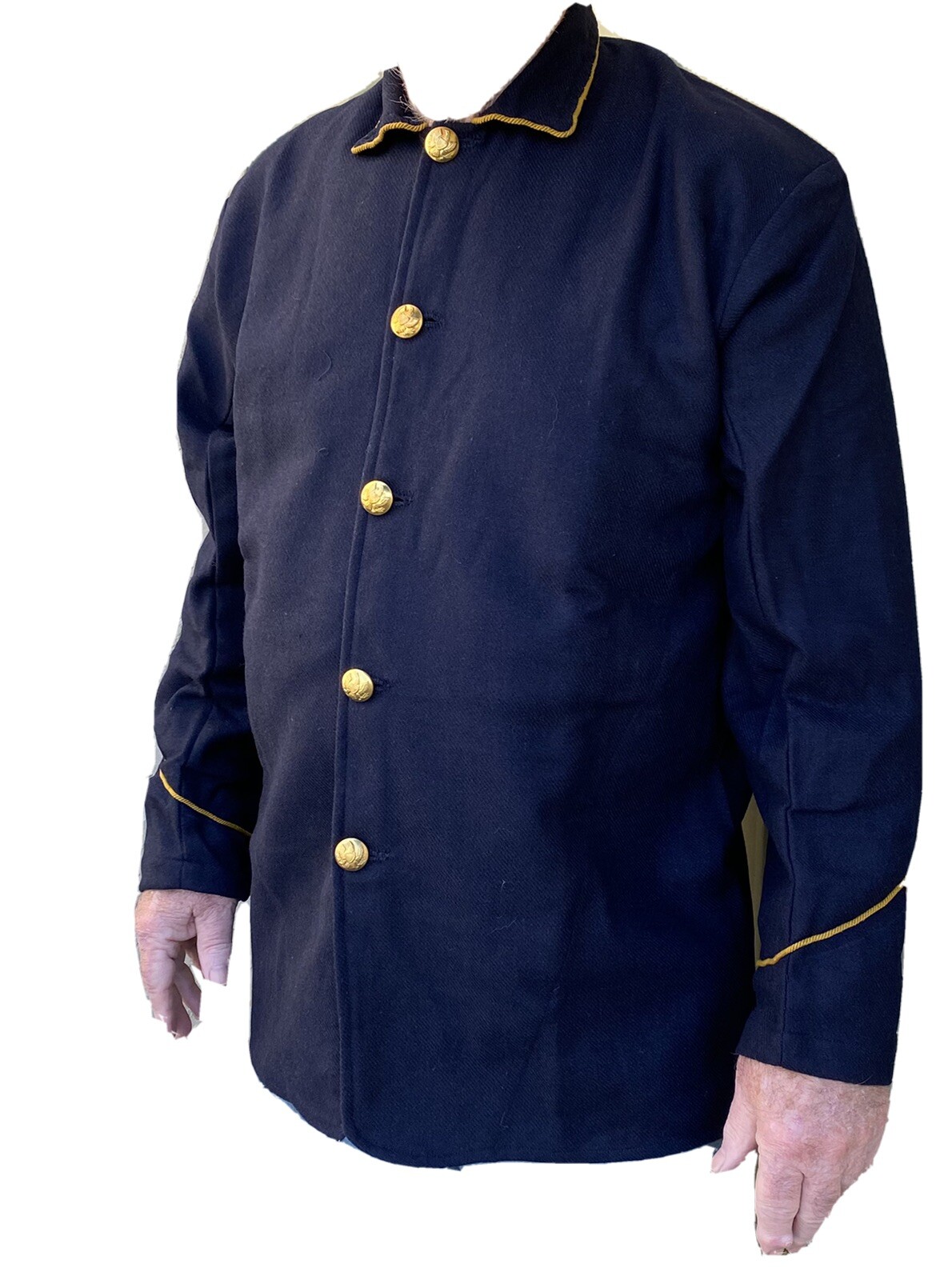 Model 1874 Unlined Blouse Blue Wool Cavalry Size 52