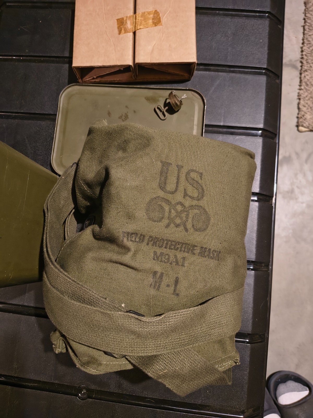 U.S. Korean War M9A1 Gask Mask "NOS"