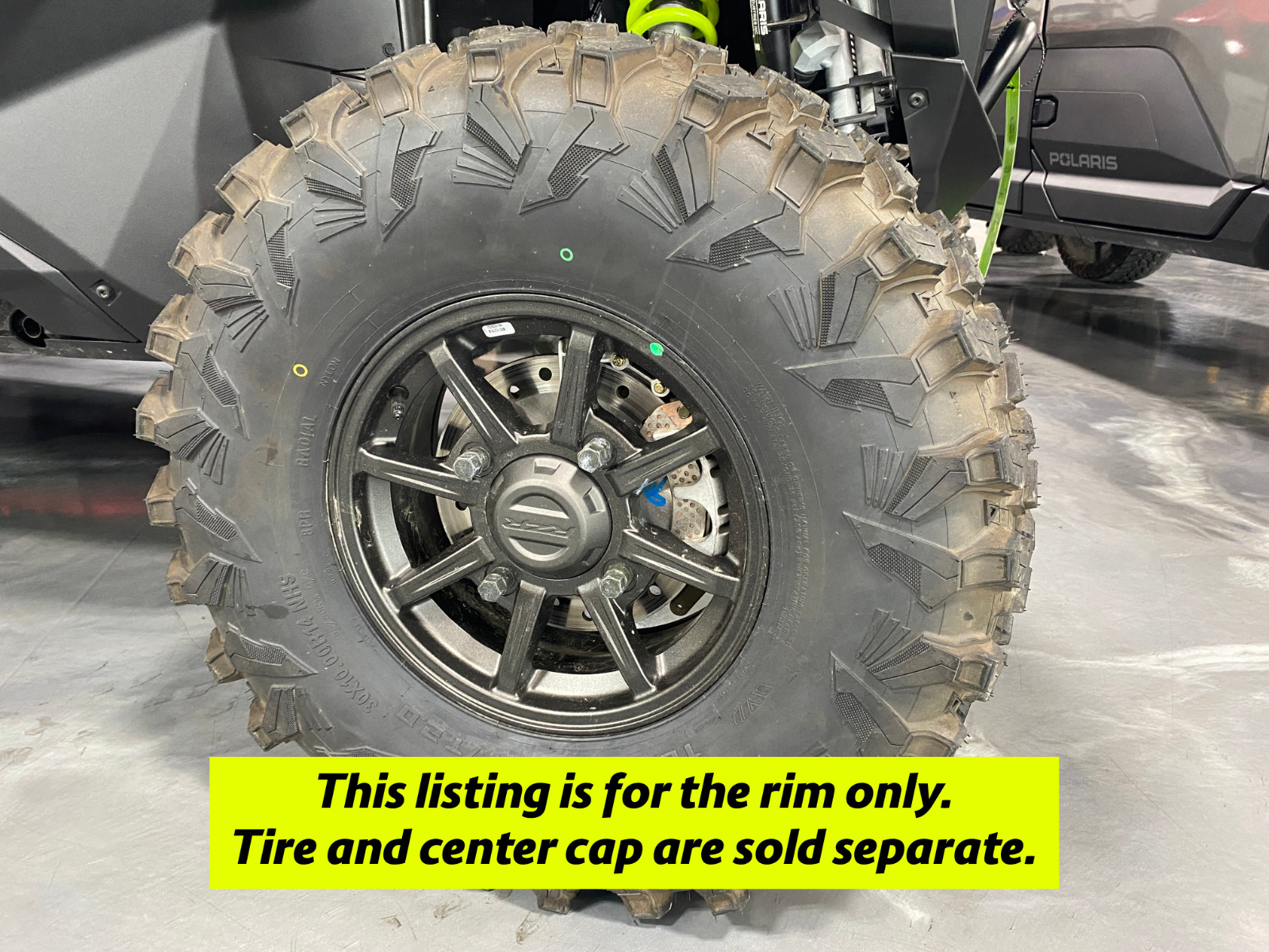 2021-2026 Polaris RZR Pro XP OEM Black Front Rim 14" Wheel 1523999-744