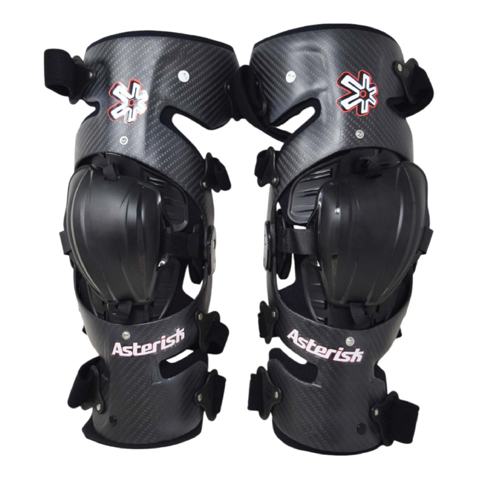 Asterisk Micro Cell Youth Knee Braces (Pair) for Motocross & Off-Road Jr. Riders