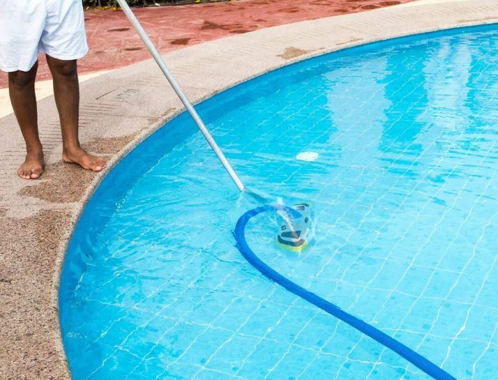 In-Ground & Above Ground Swimming Pool Weighted Vacuum Head w/ Side Brushes