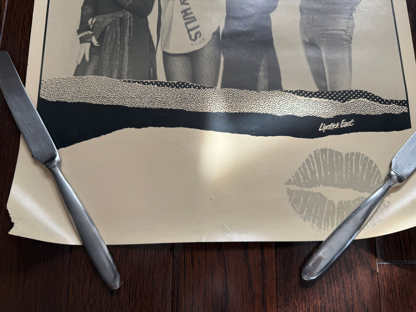 1980s Pharoah glam sleeze rock band EARLY PROMO POSTER