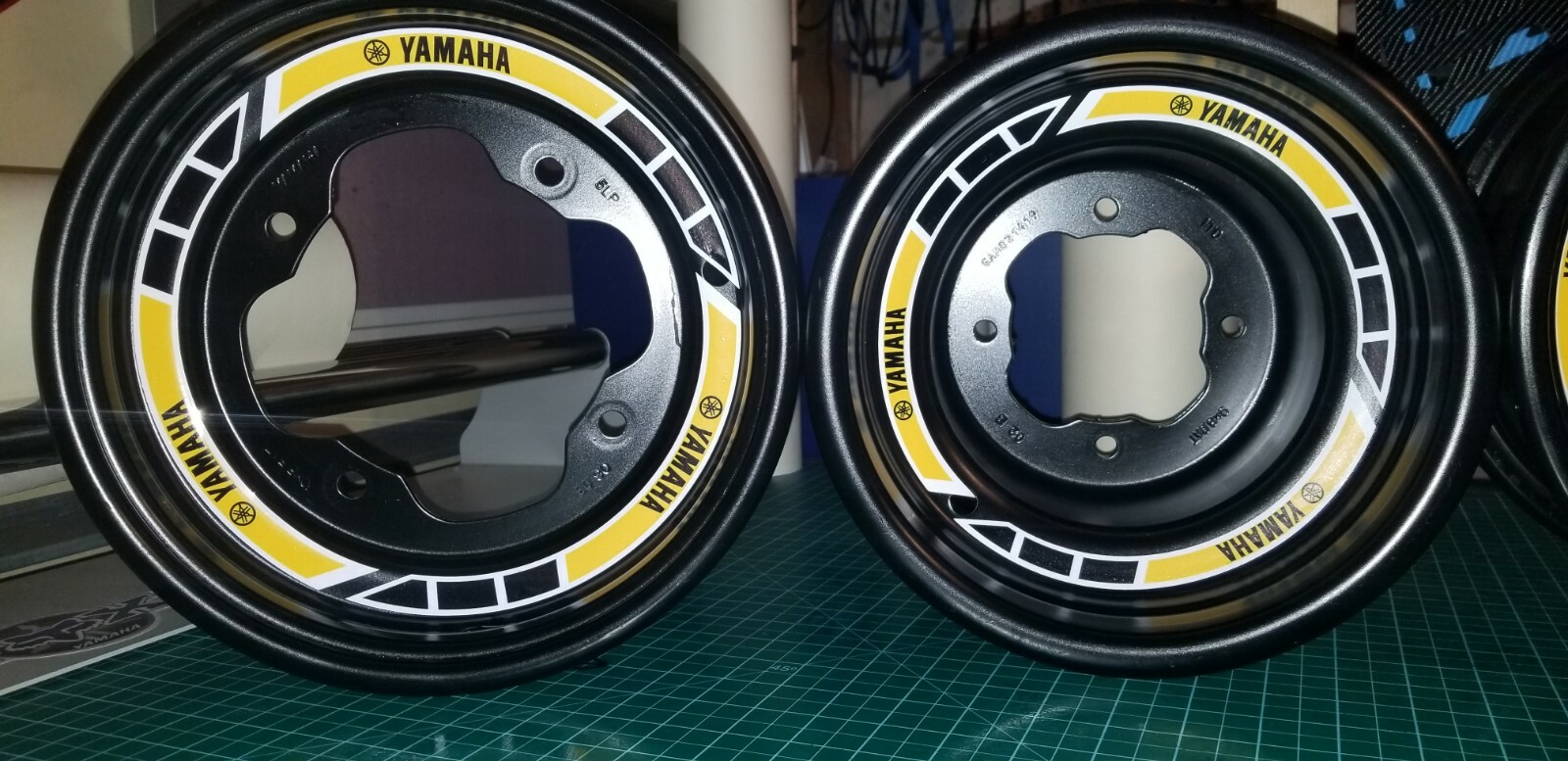 Yamaha Raptor 700R Rims Decals Stickers
