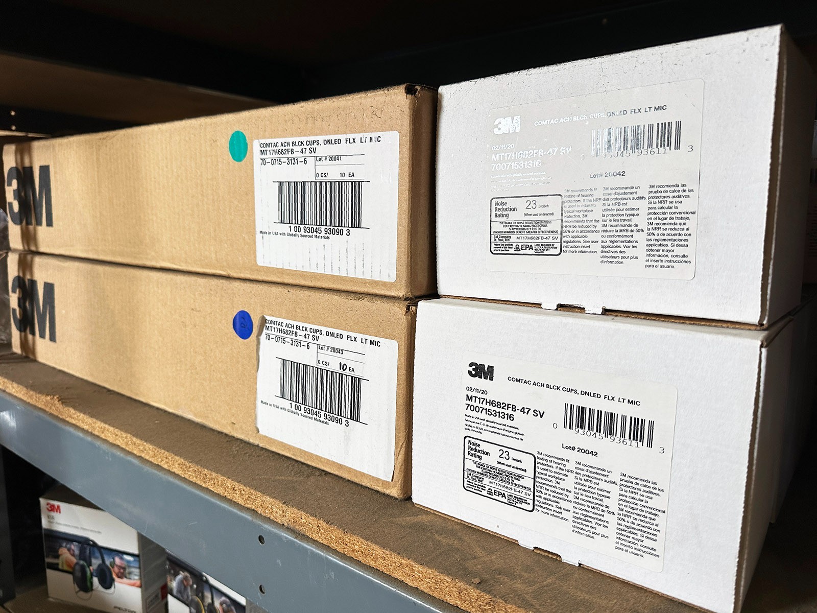 NEW 3M Peltor SwatTac ComTac III Two-Way Radio Headset, Black (MT17H682FB-47 SV)