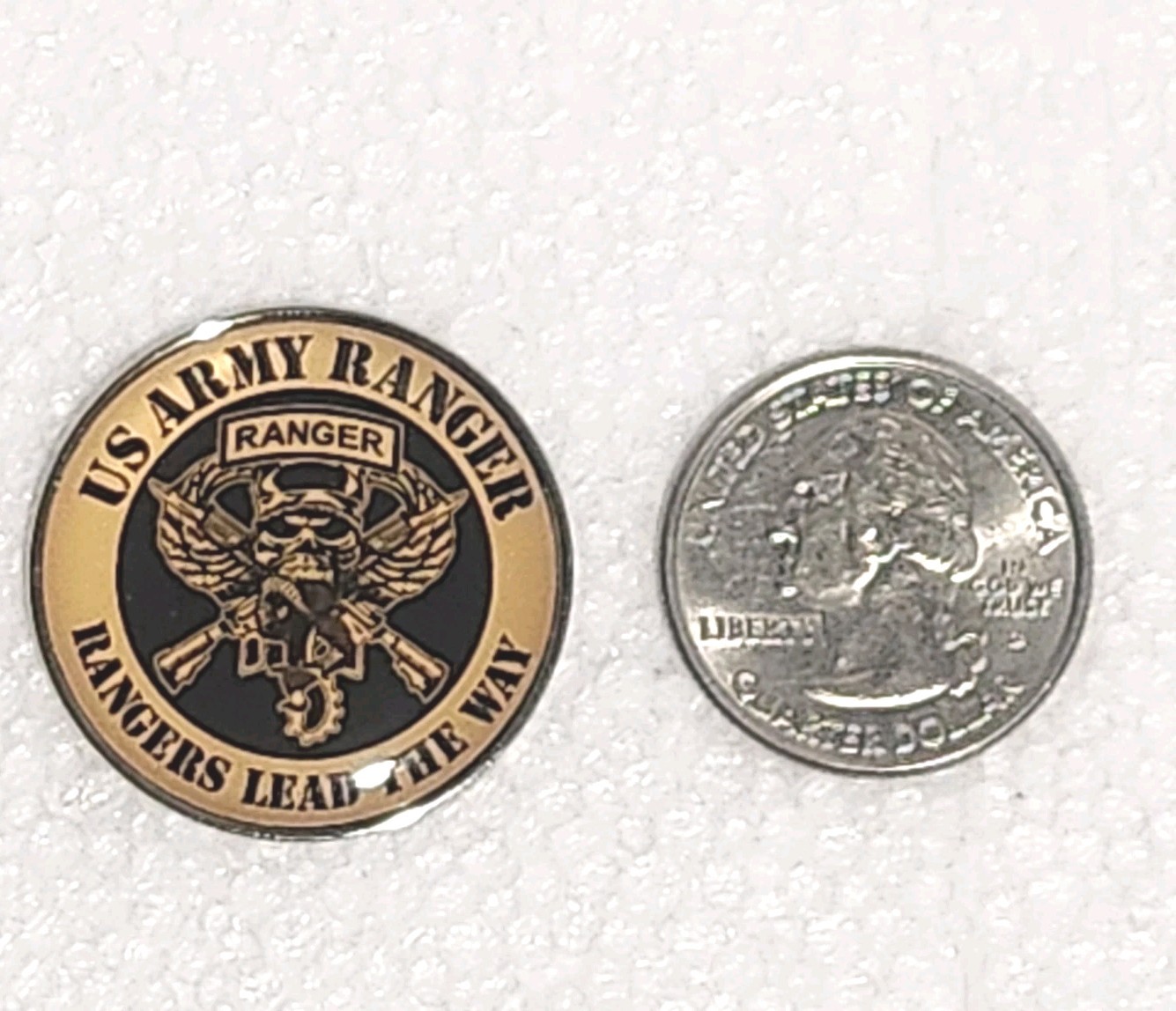 U.S. Army Ranger “Rangers Lead the Way” New Lapel Hat Pin