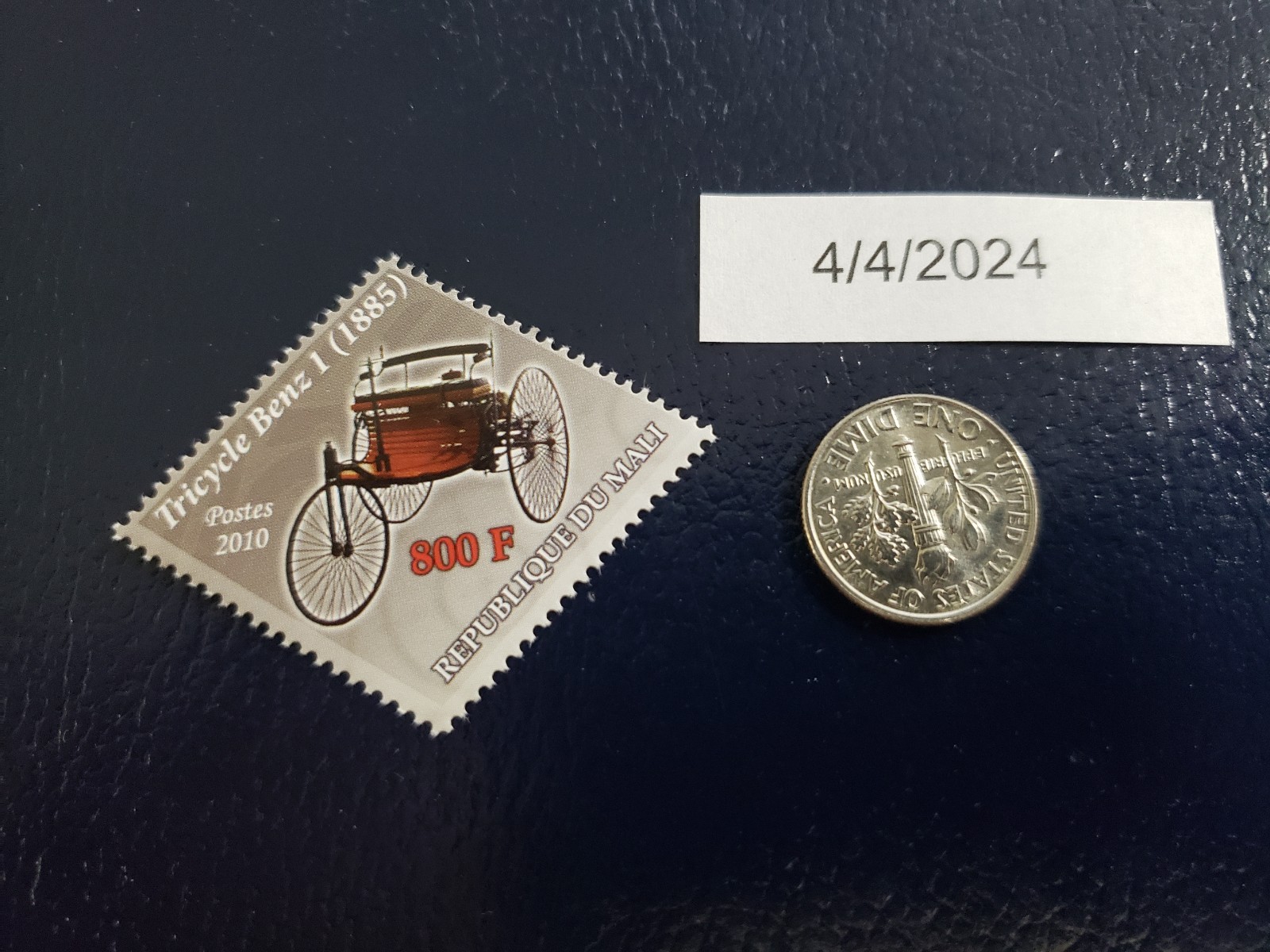 Benz Patent-Motorwagen Automobile 2010 Republique Du Mali Stamp