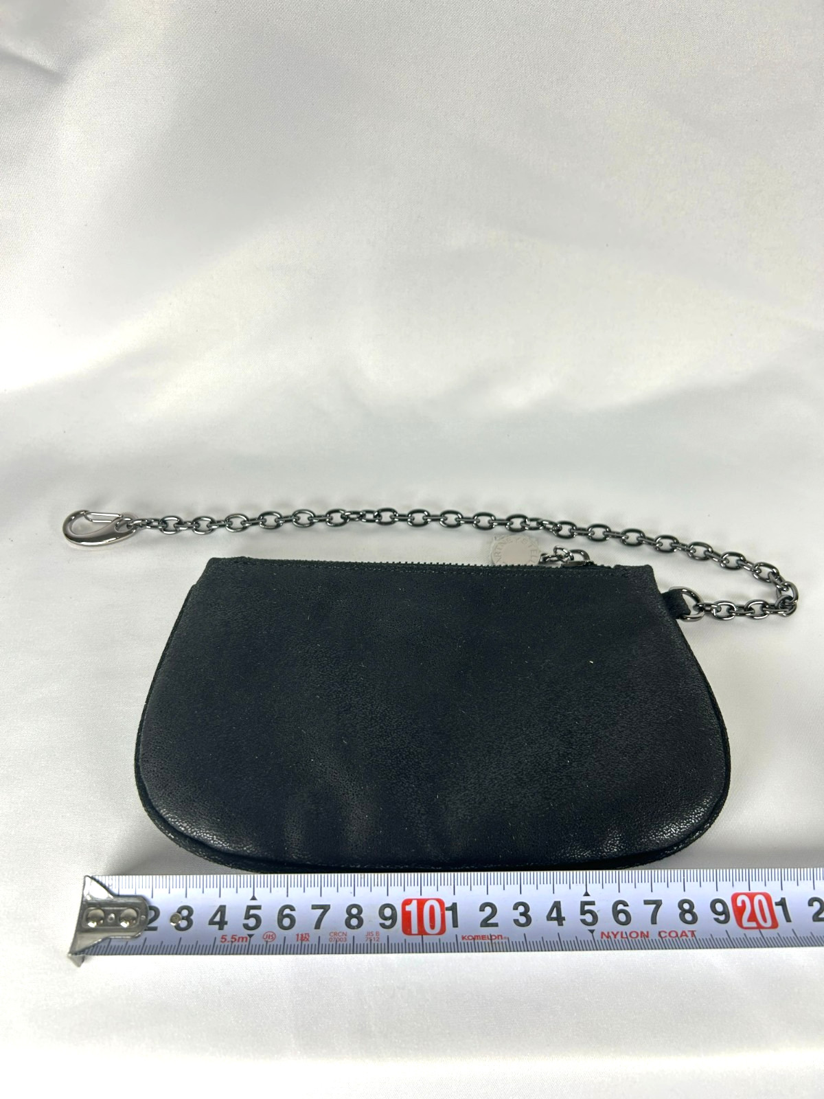 Stella McCartney Falabella Fold-Over Tote Shoulder Bag Black beautiful UK 122610