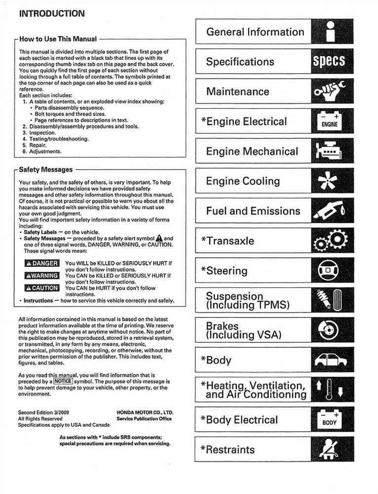 2000 2002 2005 2007 2009 Honda S2000 Shop Service Repair Manual Book Engine OEM