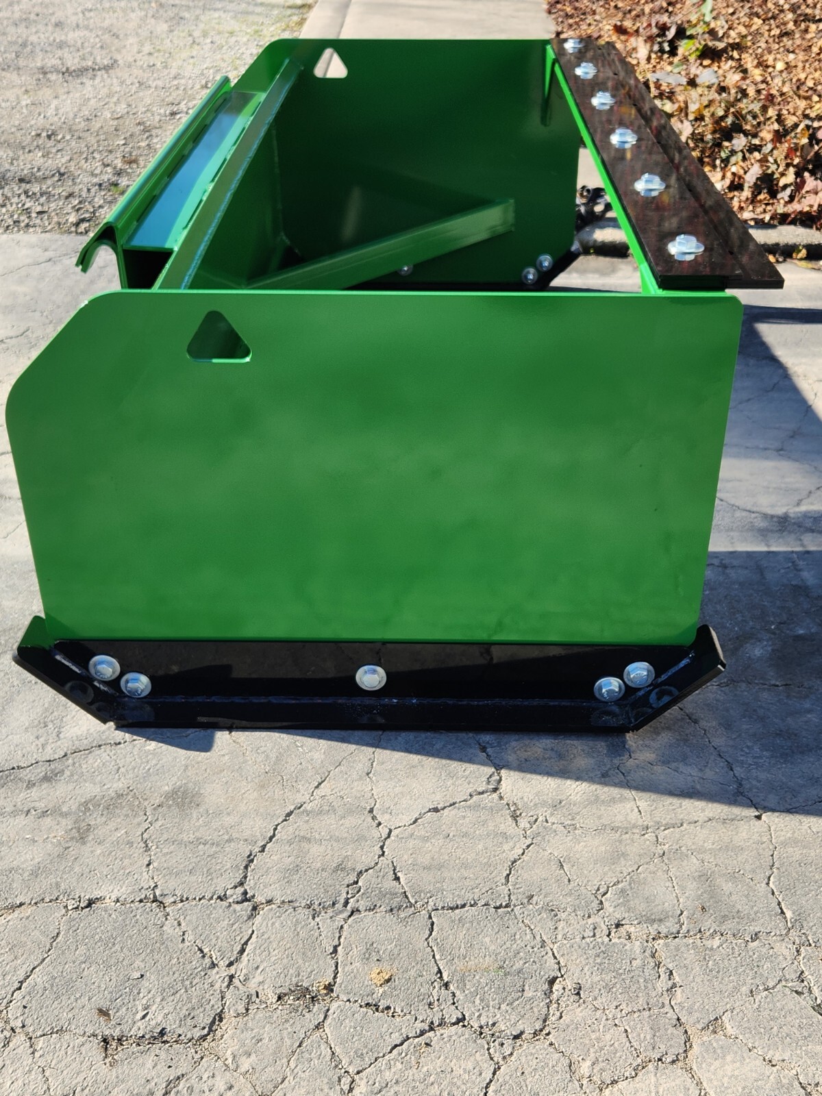 6' x 36" JDQA Snow Pusher Box Plow HD back drag John Deere Quick Attach Tractor