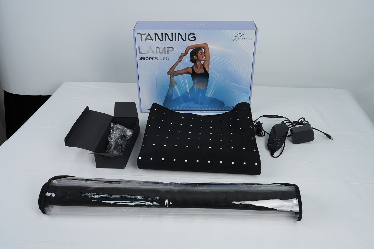 Sunless Tanning Mat Sun Solarium Self-Tanning Pad Safety UV-free Natural Bronze
