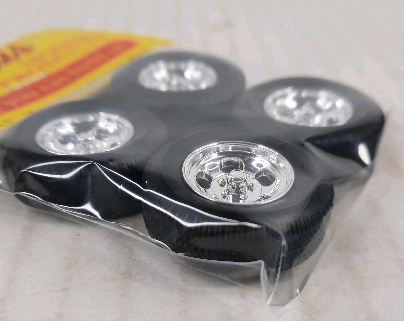 PEGASUS Annson's 15" Chrome Rims w/Tires 309 ansen model kit wheels 1:24 / 1:25