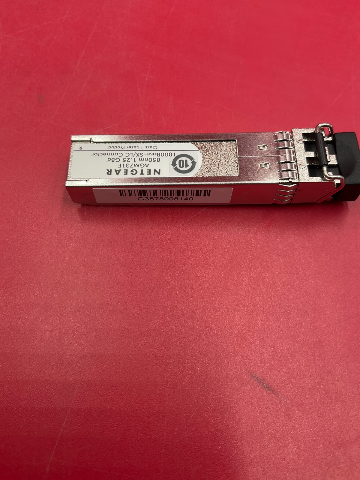 Netgear AGM731F Fiber Gigabit SX GBIC Module AGM731F 🇺🇸✨🇺🇸✨