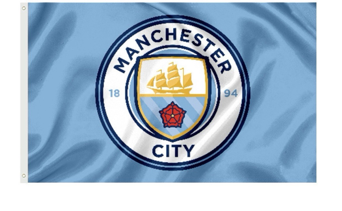 Manchester City 3x5 Banner Flag Man City EPL