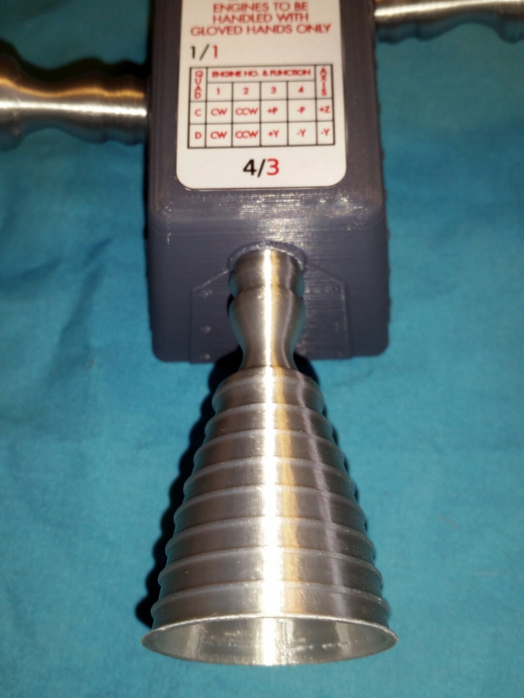 Apollo Quad Thruster RCS Model Kit 1/4 Scale