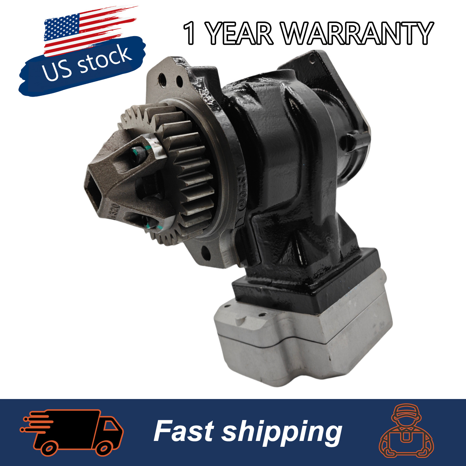 Air Compressor For Cummins ISX Engine 2010 and newer 3687343 3690864RX 4318220RX