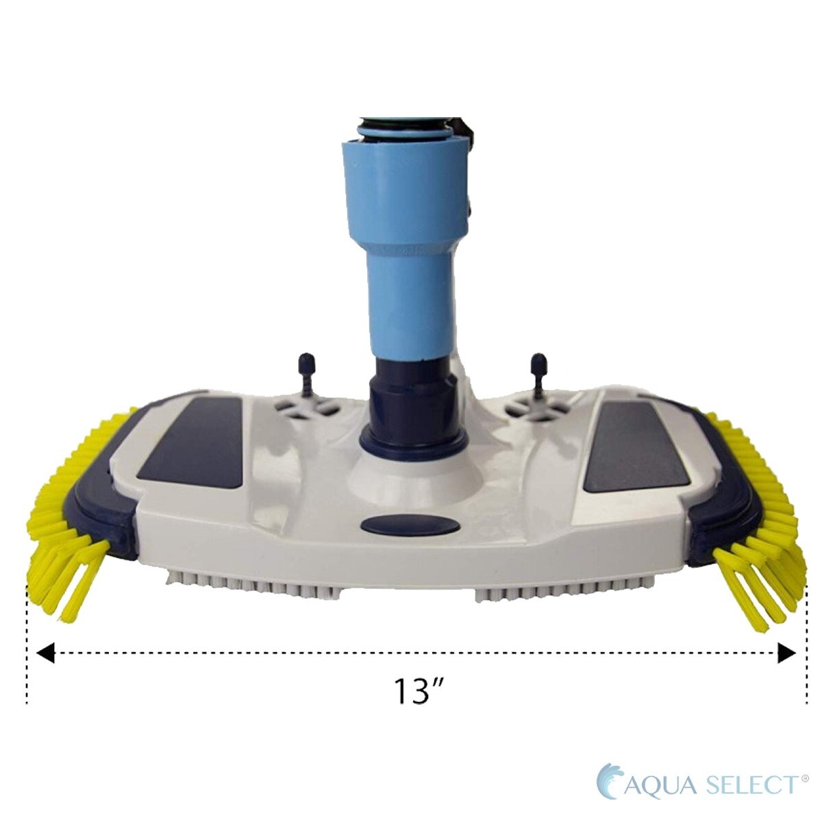 In-Ground & Above Ground Swimming Pool Weighted Vacuum Head w/ Side Brushes