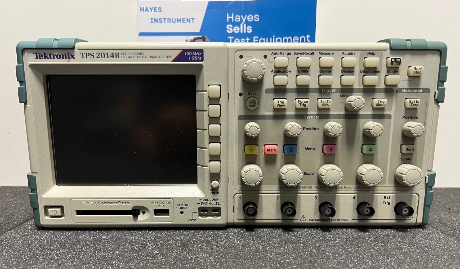 Tektronix TPS2014B Digital Storage Oscilloscope, 4 Channel, 100MHz, 1GS/s, NICE!