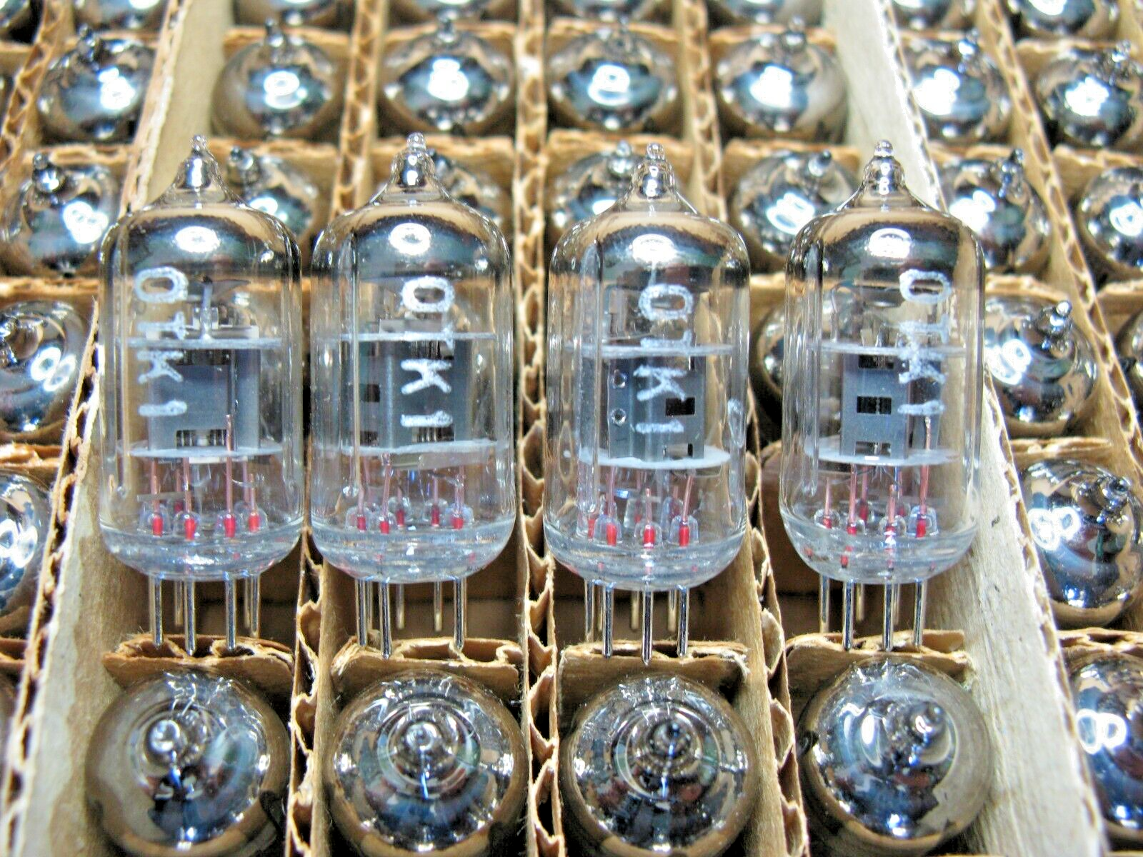 US Stock! 10x 6J1P-EV / 6ZH1P-EV/ EF95 / 6J1 Voskhod factory tubes Same Date NOS