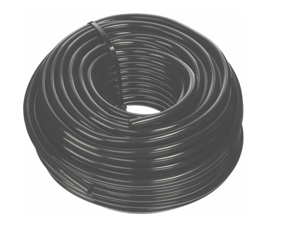 1/4" ID 3/8 OD Black Vinyl Tubing / 100 ft Roll