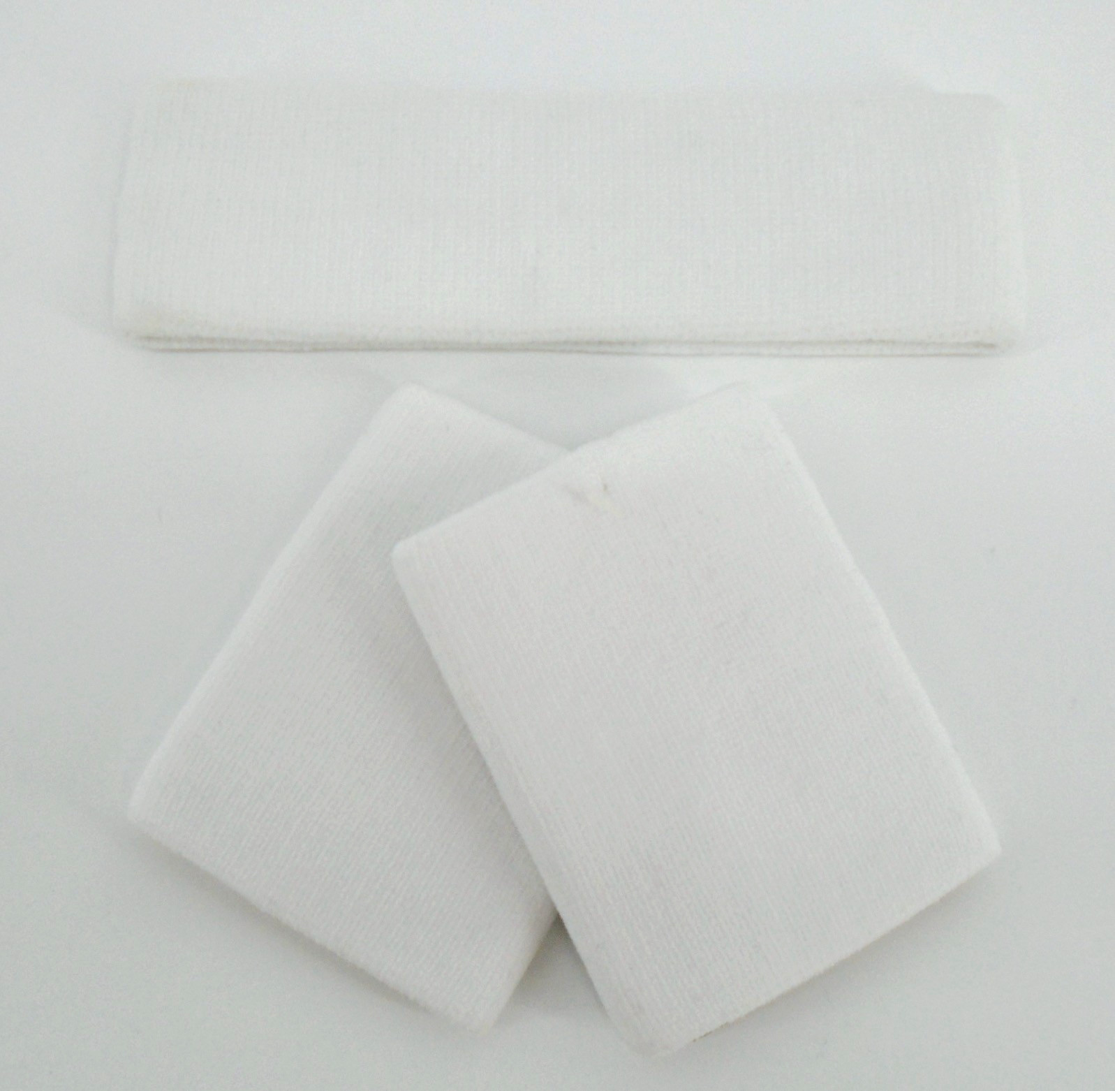 Nike Jordan Headband & Wristbands Set Men's White/Black