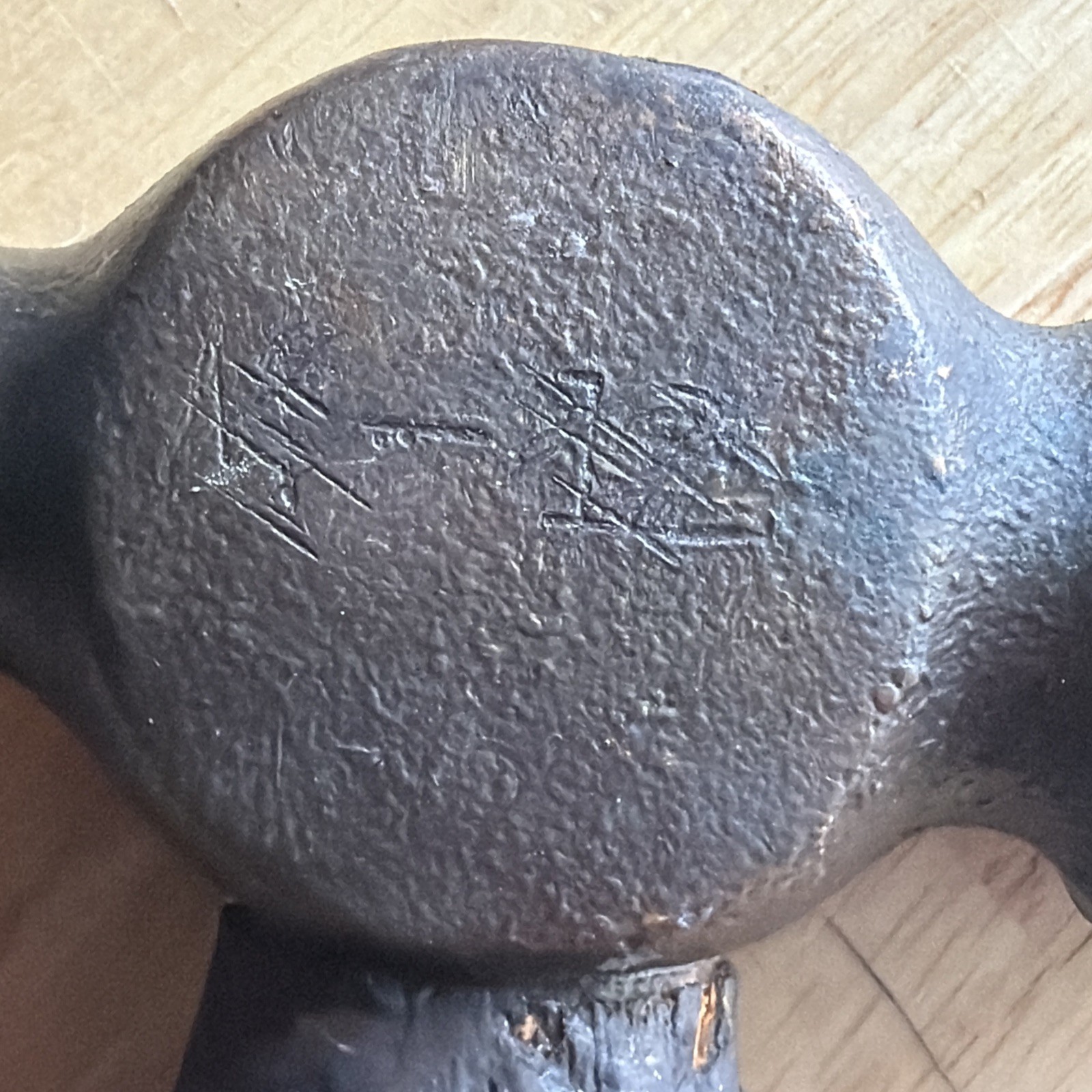 Berylco Non Sparking Ball Peen Hammer 24 oz Ounce H56 Made in USA READ!