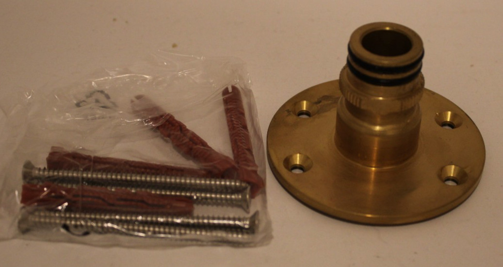 Luxart MO138-PBB - Wall-Mounted Pot Filler Faucet - Brushed Bronze