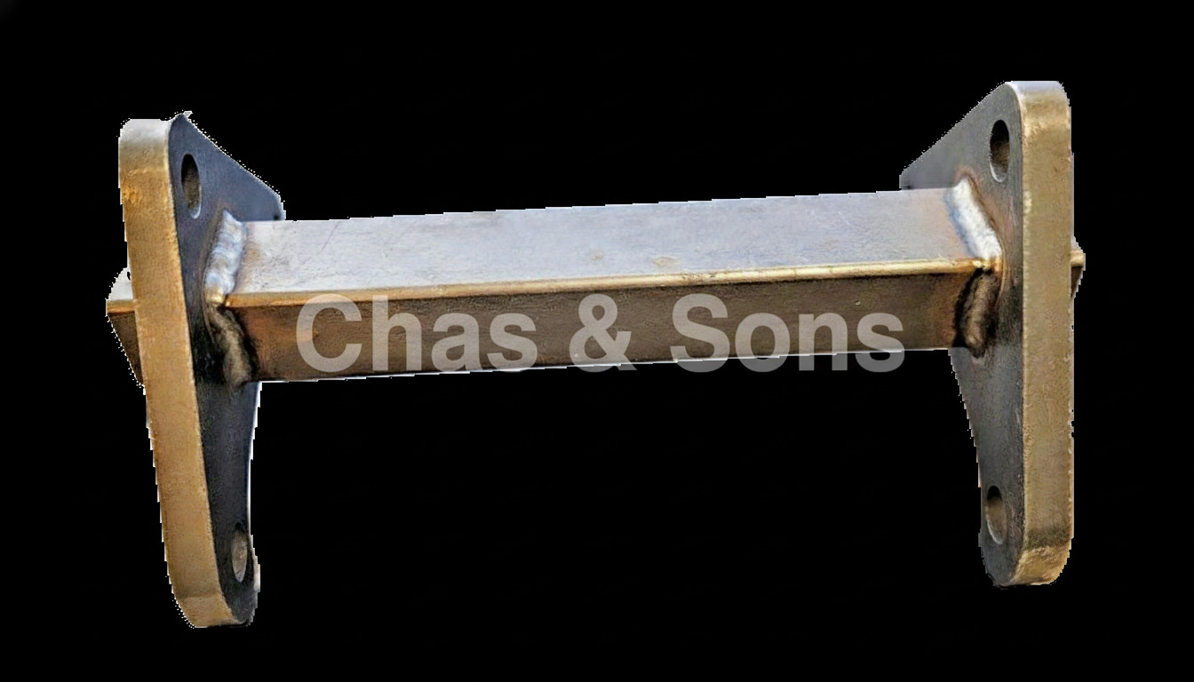 2Pcs Flange bracket For Chinese Mini Excavator Drive Motor Reinforcement Bracket