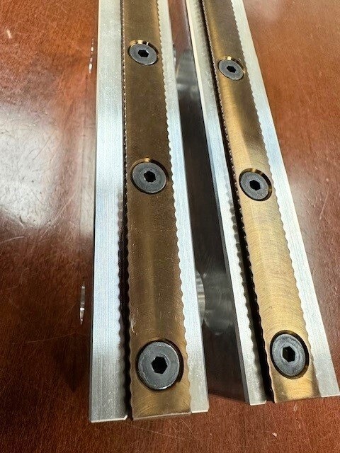 6" Serrated Vise Jaw Set for 6" Kurt Style Vise